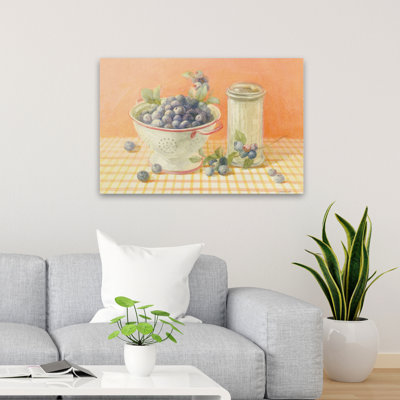 Art de bleuets cuits au four et cuits au four