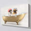 "Bath Dogs IV" par Conrad Knutsen, reproduction sur toile-1689438916