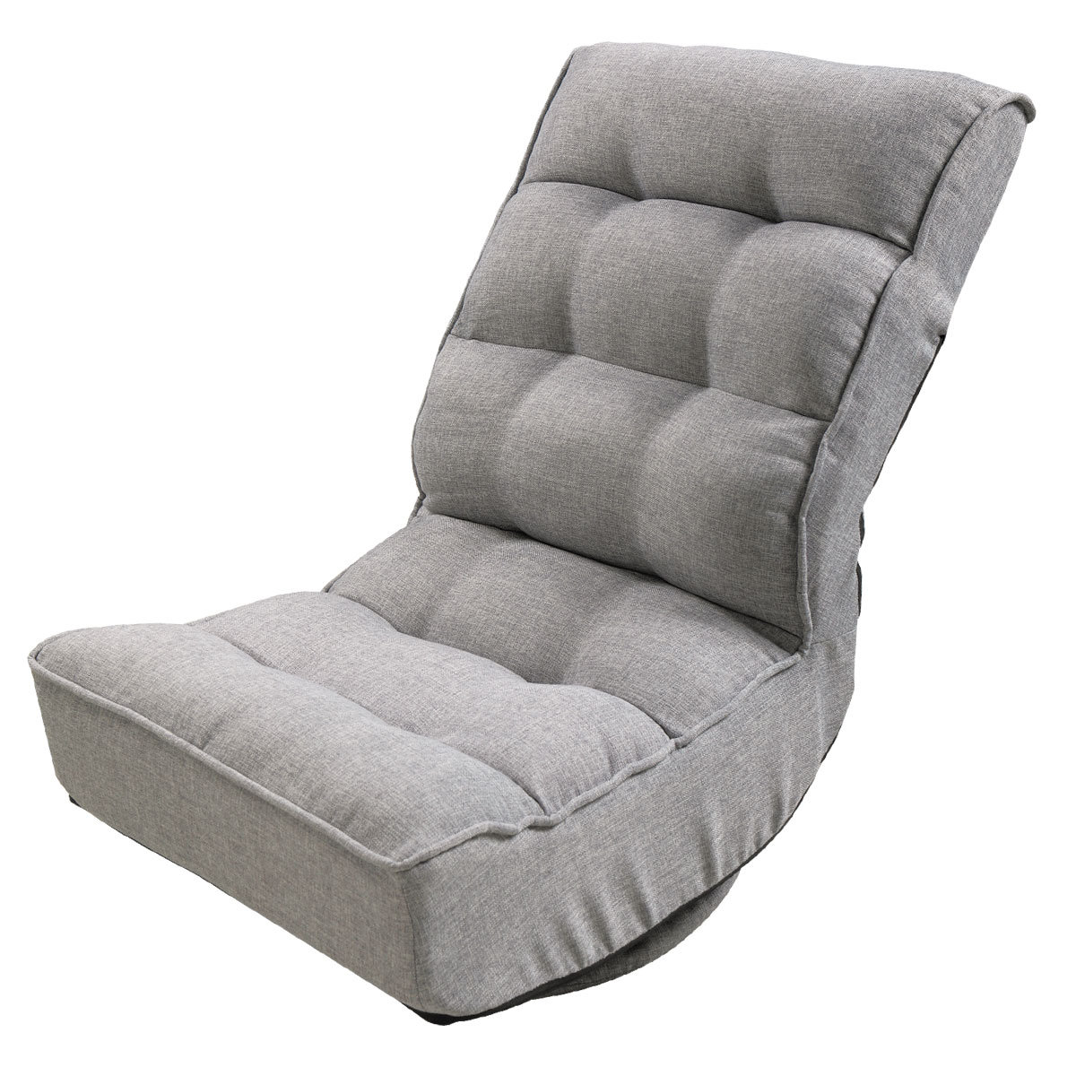 Trule Reclining Floor Game Chair in Gray Wayfair