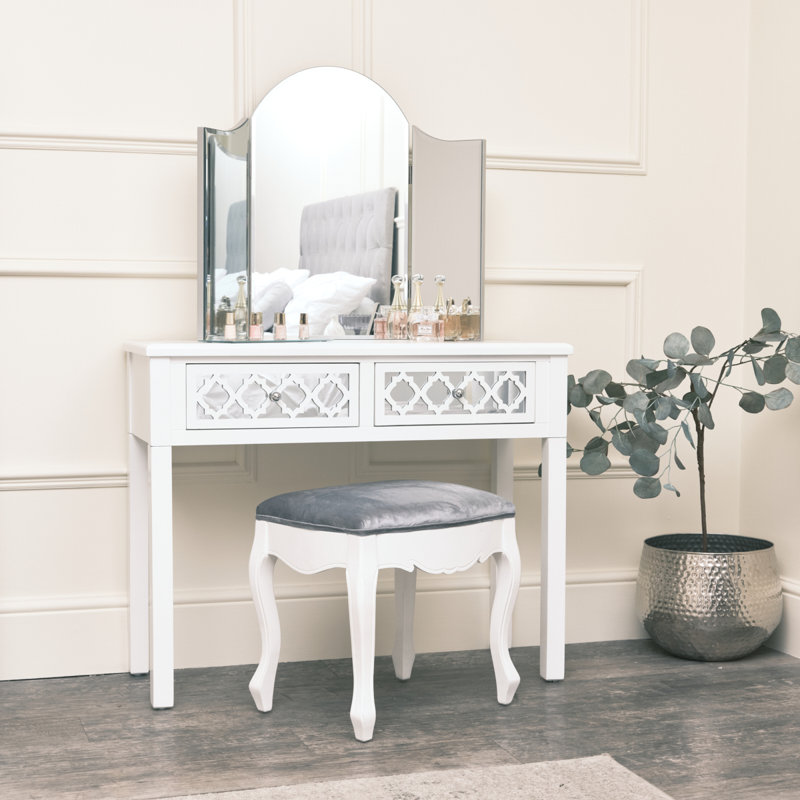 Akhtar 90cm Console Table, White