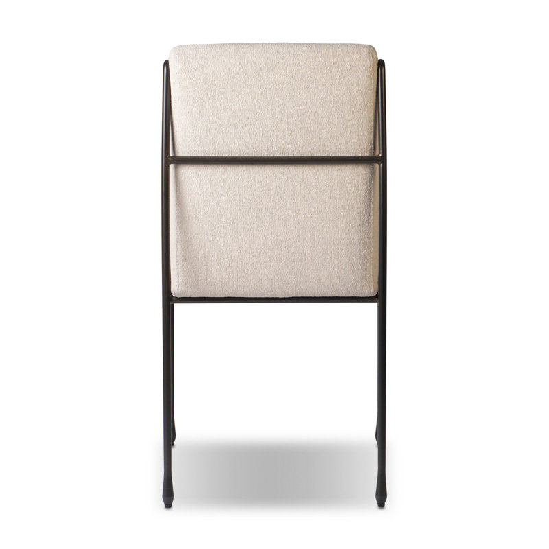 Decker Upholstered Dining Chair, Beige
