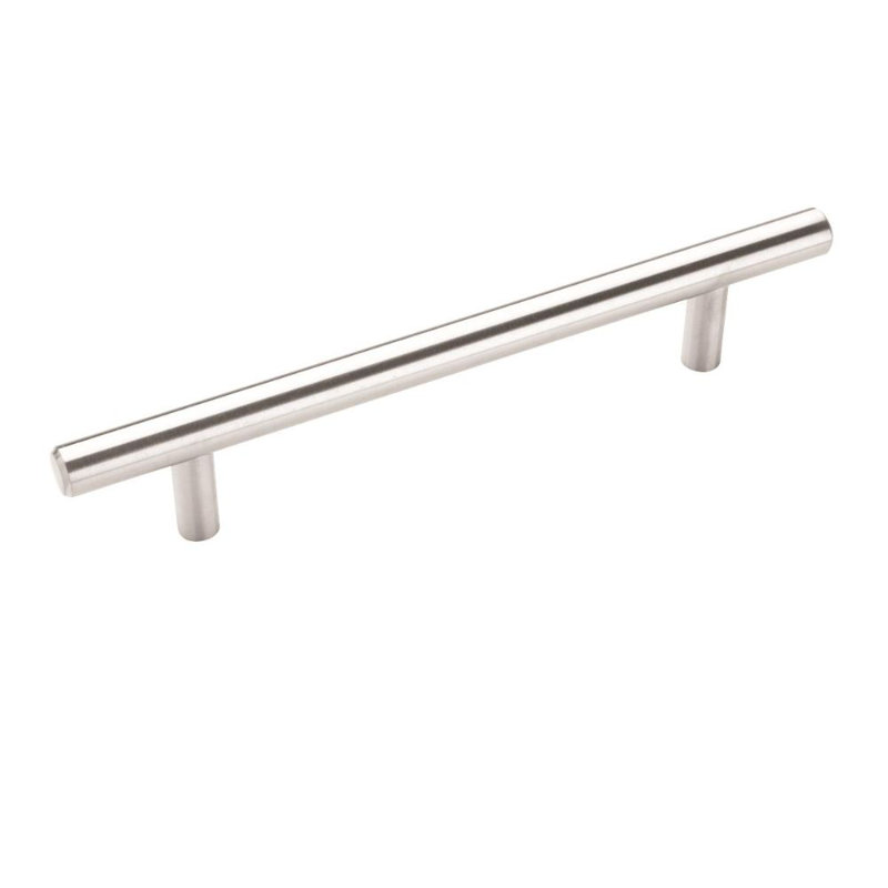 Ensemble de poignées pour barre d'armoire, Nickel poli, 3.75"