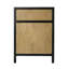 Hans Iron And Wood TV Stand