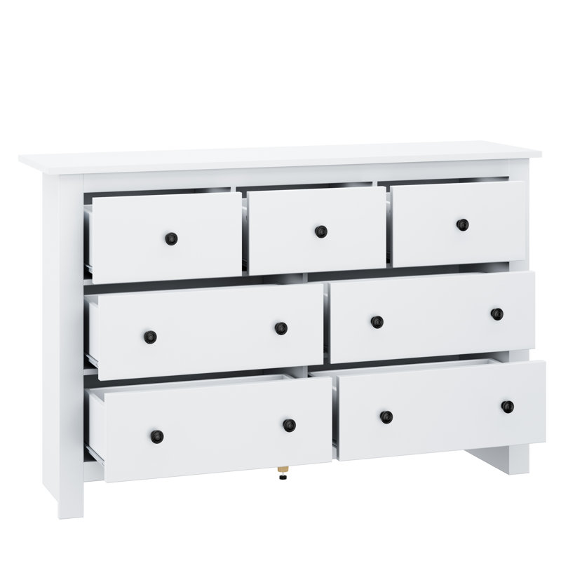 Nissa 152 cm W Chest of 7 Drawers