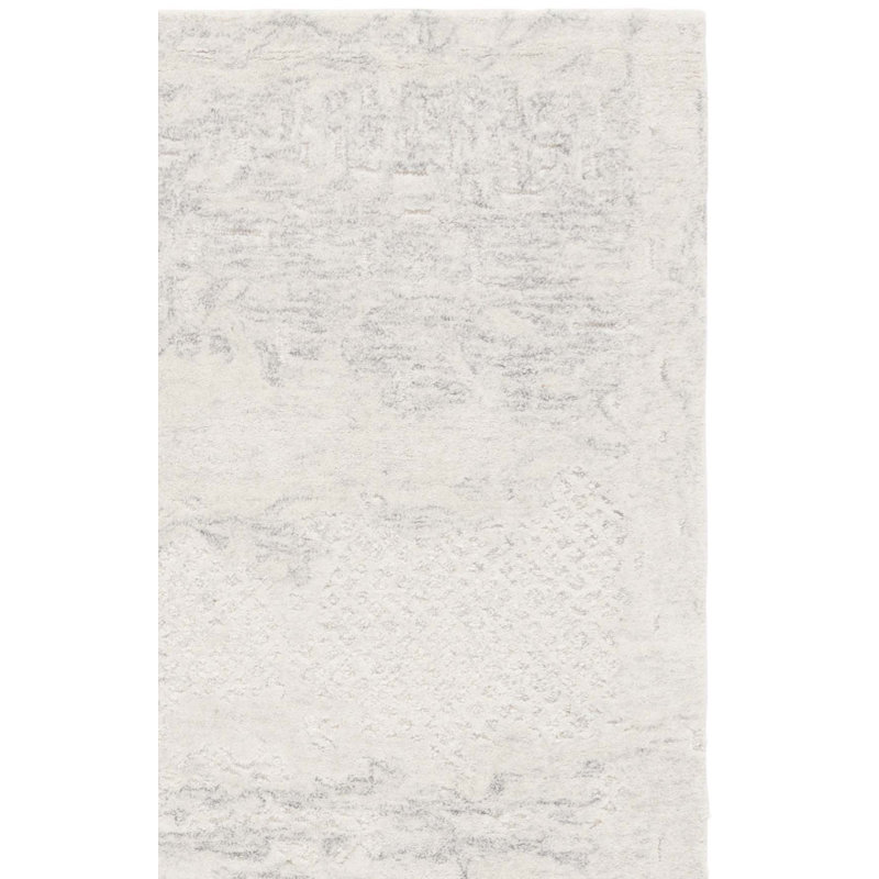 Nayim 101 Hand Tufted Wool; Cotton Abstract Rug, Rectangle 6' x 9'