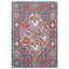 Antiquity Hand-Tufted Wool/Cotton Blue/Red Area Rug-1520951531