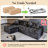 Boneless Corduroy L-Shape Modular Sectional Couch with Chaise - Soft Upholstered, Roomy Deep Seat, No Assembly Required, Timeless Stylish Furniture for Living Room Bedroom Apartment Home Office-218115379-218115378