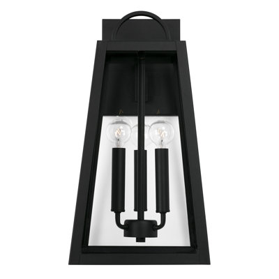  Lanterne murale d'extérieur à 3 ampoules H 19,5 po