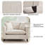 Fauteuil surdimensionné 46,3 po, tissu chenille-393668423
