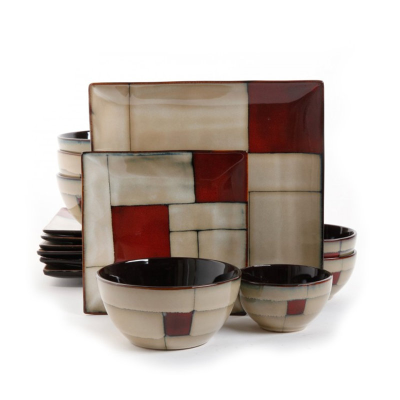 Rayner Piece Stoneware Dinnerware Set - Service for 4