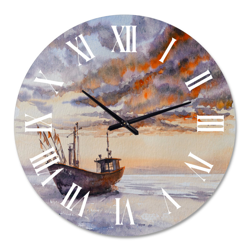 Horloge murale nautique et côtière, Grand