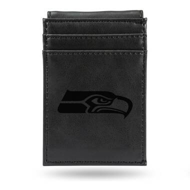 4 Black NFL Seattle Seahawks Front Pocket Wallet