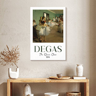 The Hollifield Class 1874 Degas Exhibition Poster