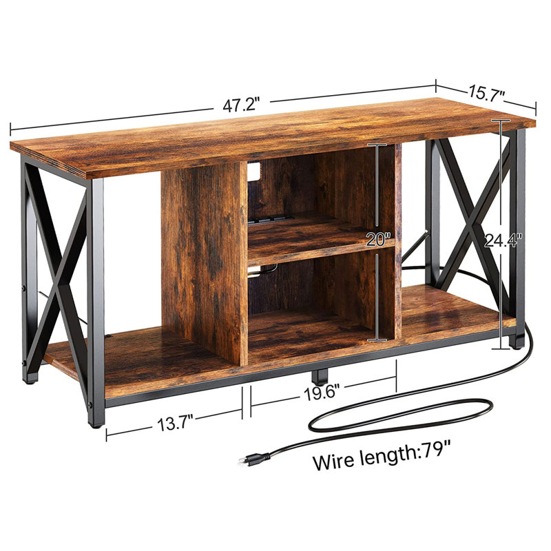 Unfinished TV Stand for TVs up to 65", 55"