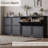 4-Door Shoe Storage Cabinet-277759725