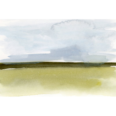 Splashy Meadow I - Wrapped Canvas Print