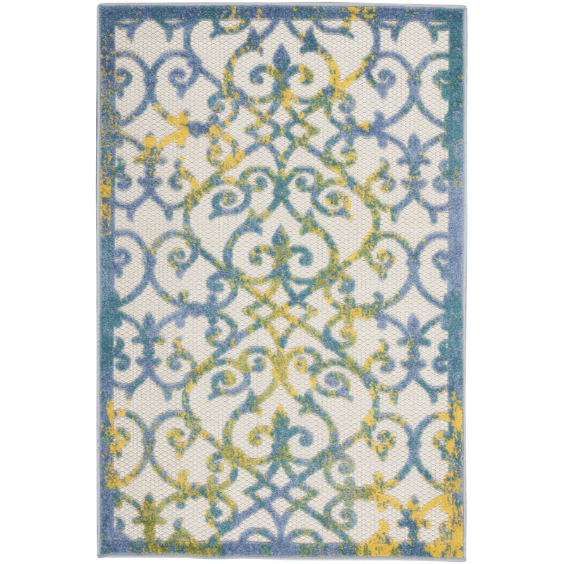 Aasto Ikat Indoor Rug, Rectangle 2'8" x 4'