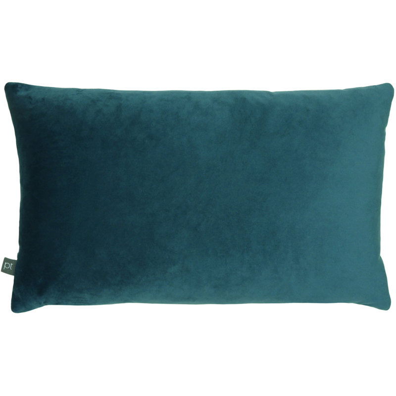 Geometric Rectangular Cushion, Cerulean