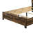 Jedriel Hegewisch Extra Large Storage Bed, Rustic Oak Finish (With Drawers)-47900863