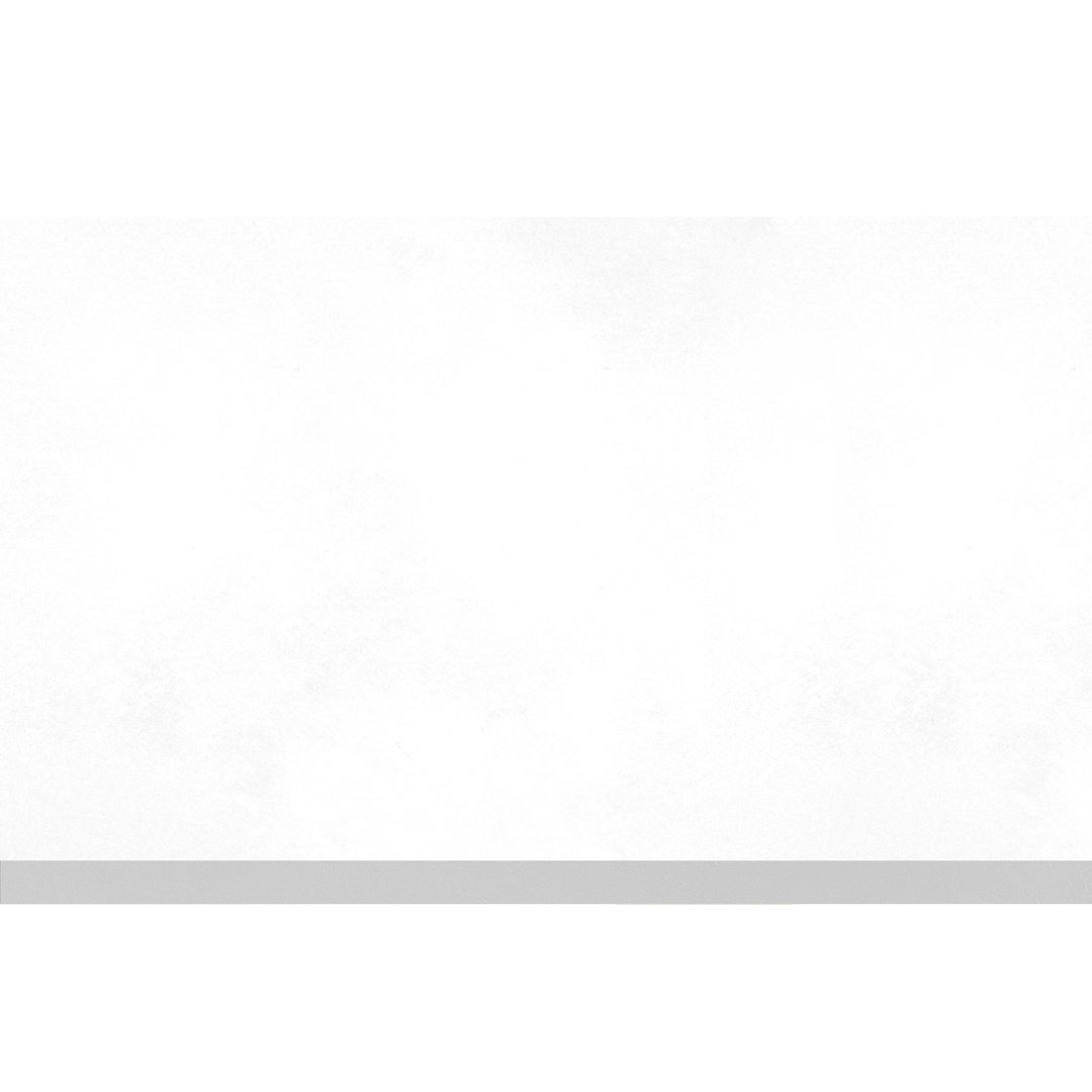 Literary License 12'' L x 6'' W Porcelain Concrete Look Cove Base Tile Trim (Set of 12) PIXL 