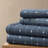Lacoste Slice Cotton Percale Sheet Set, Cooling & Breathable Bedding, Deep Pocket Fitted Sheet, Vintage Indigo, Twin XL-37403781-37403783