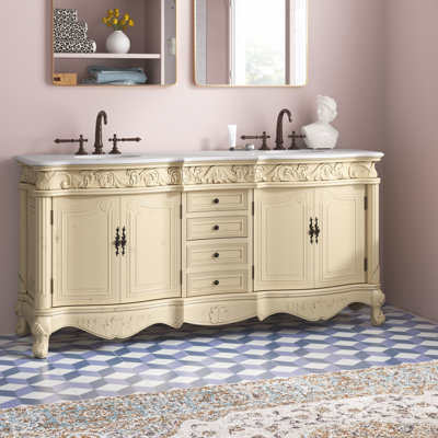 Ensemble de meuble-lavabo double de 72 po Aurillac