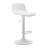 Alabama Swivel Adjustable Height Counter Stool with Metal Frame-811059251
