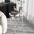 Roddey Glass Mirrored End Table