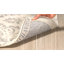 Tapis en laine / coton / latex touffeté à la main Oakton en argent / ivoire-1221942472