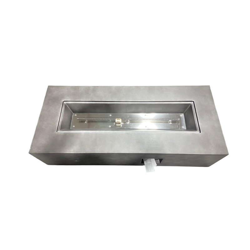 Foyer de table gris foncé