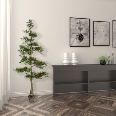 Artificial Potted Cedar Tree