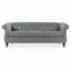 Canapé Chesterfield à accoudoirs roulés 84,65 po-1981722596