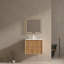 Armoire murale 24 po avec 2 tiroirs cannelés