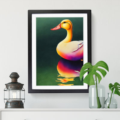 Watercolour Duck Vol.1 - Picture Frame Print