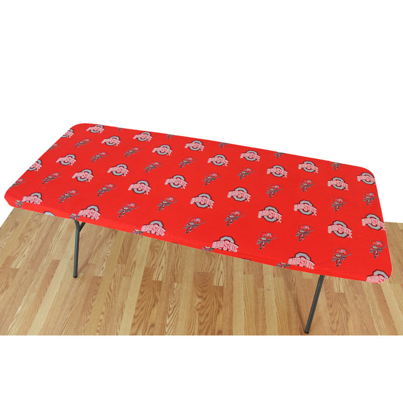 Georgia Bulldogs Red Cotton Fitted Table Cover