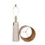 Luxe Radiance Ceramic Table Lamp - Off-White & Gold - Set of 2