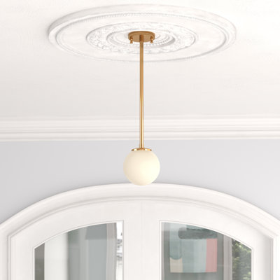 Luminaire suspendu sphère 1 lumière Madiun