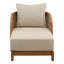 Cian Outdoor Chaise Sand