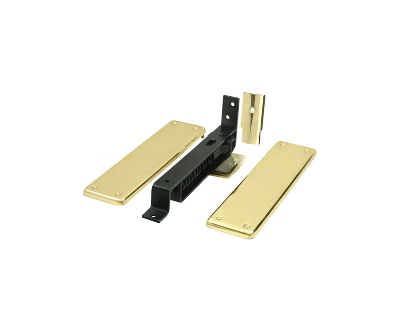Hinge, Polished Brass