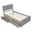 Lit plateforme avec rangement, 2 tiroirs-724325888