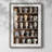 Ignatiuss Hat Blocks II - Matted and Framed Under Acrylic Glass, Large Living Room Wall Art-1985541115