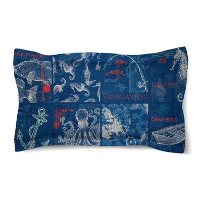Laural Home Pier 45 Standard Duvet Sham