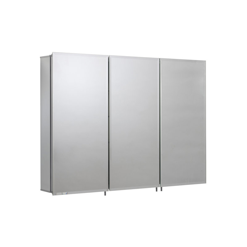 914mm W 661mm H Frameless Medicine Cabinet Mirror 9 Adjustable