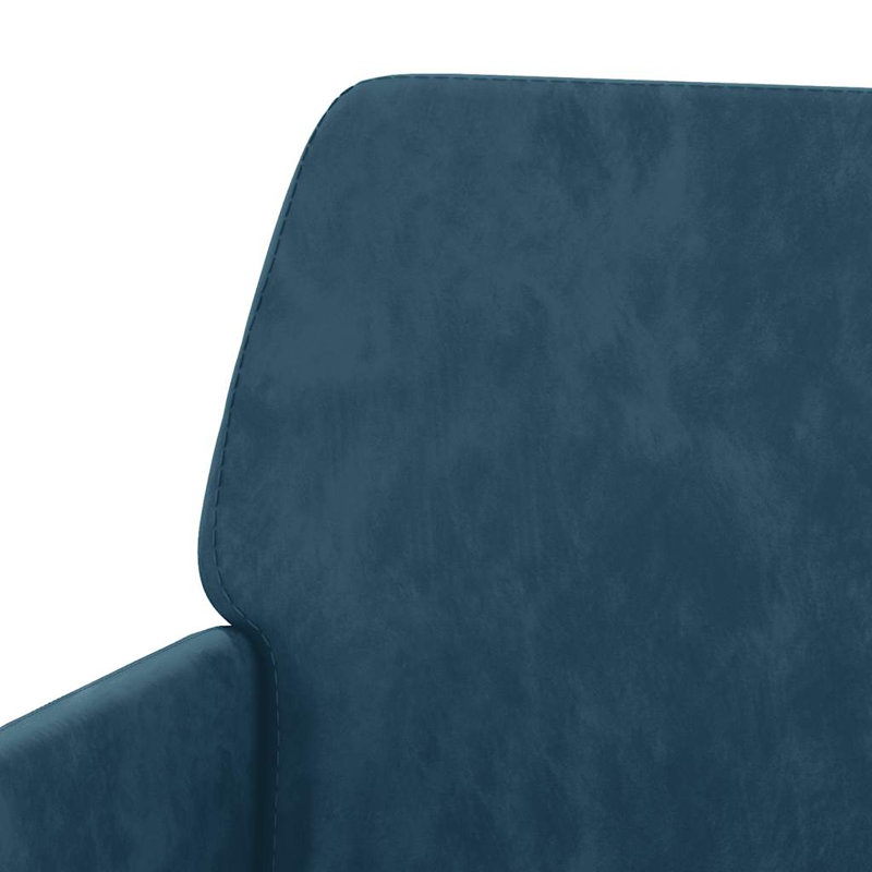 Upholstered Accent Chair, Blue