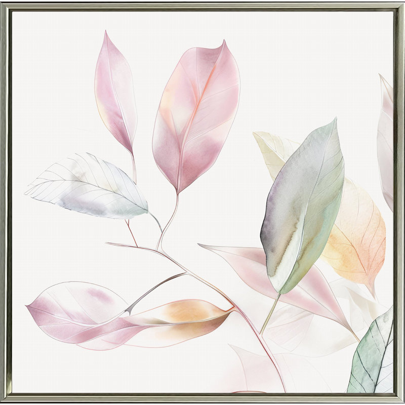 «Light Leaves II», art mural sur toile