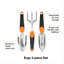 Ensemble d'outils de jardin 3 en 1