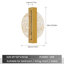 Dimmable Modern Acrylic Wall Lamp-111846859