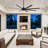 Ilette 65/72/84-inch 8- Blade DC Motor Windmill No Lights Ceiling Fan with Remote Control-413739858-459525200