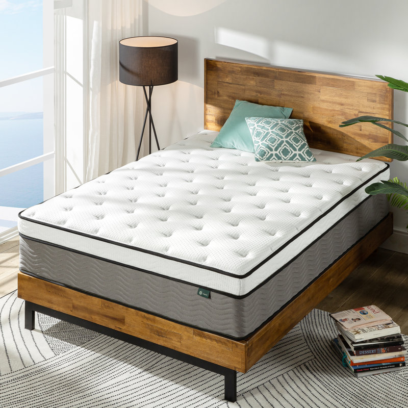 Matelas à ressorts mi-ferme, Grand lit, 14"