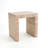 Sienna Nesting End Table-Walnut/Bone-Lg
